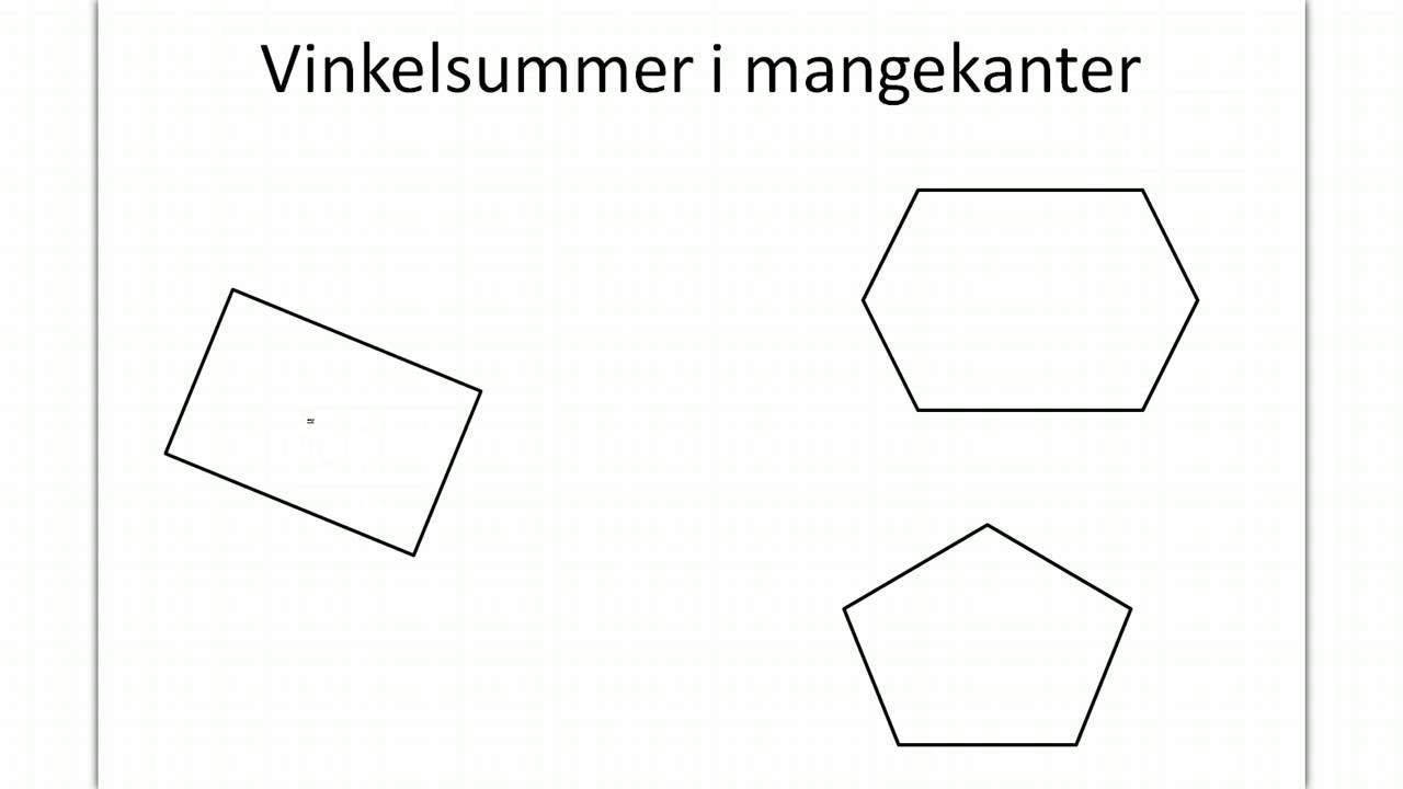 Vinkelsummer