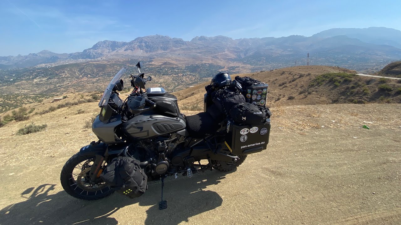 Marokko 🇲🇦  Teil 1 Harley Davidson Panamerica Morocco Part 1 of 7