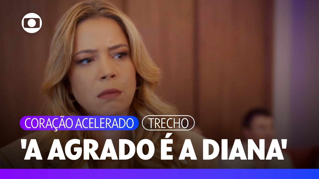 Zilá constata que Duda disse a verdade: Agrado é mesmo Diana | Coração Acelerado | TV Globo
