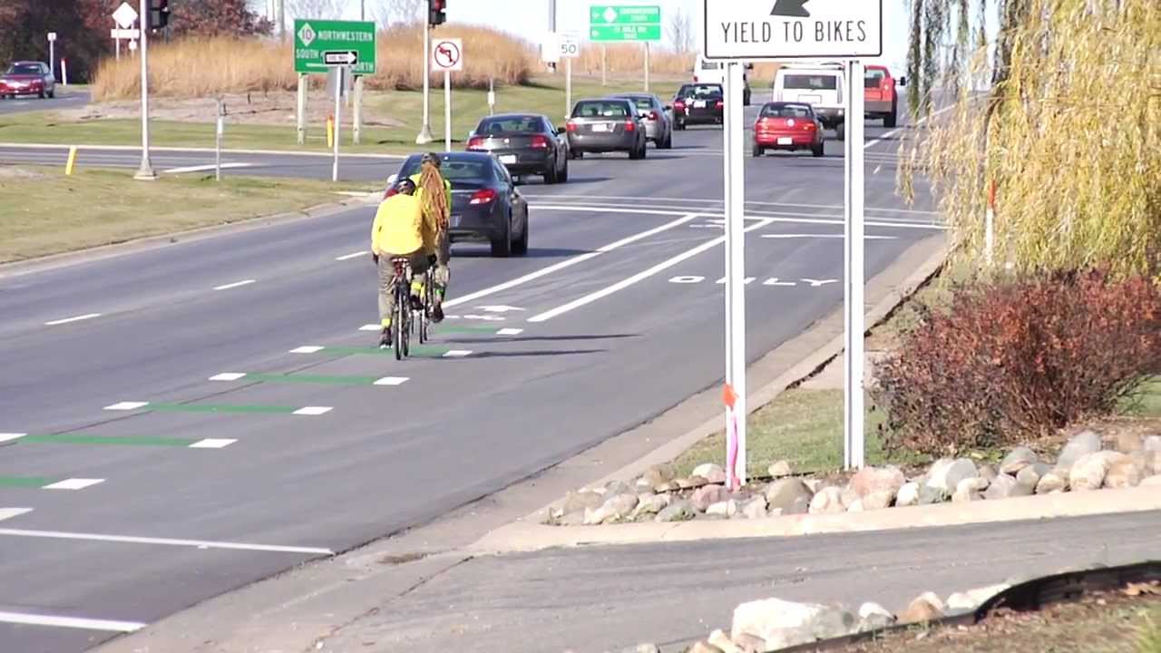 Northwestern Highway Bicycle Lane: A Safer Place to Ride