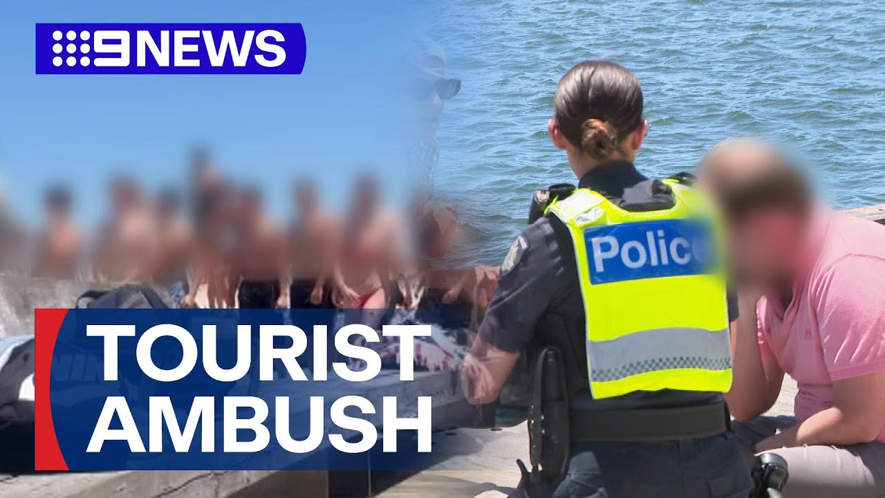 Tourist attacked and robbed in St Kilda leaves Australia early | 9 News Australia