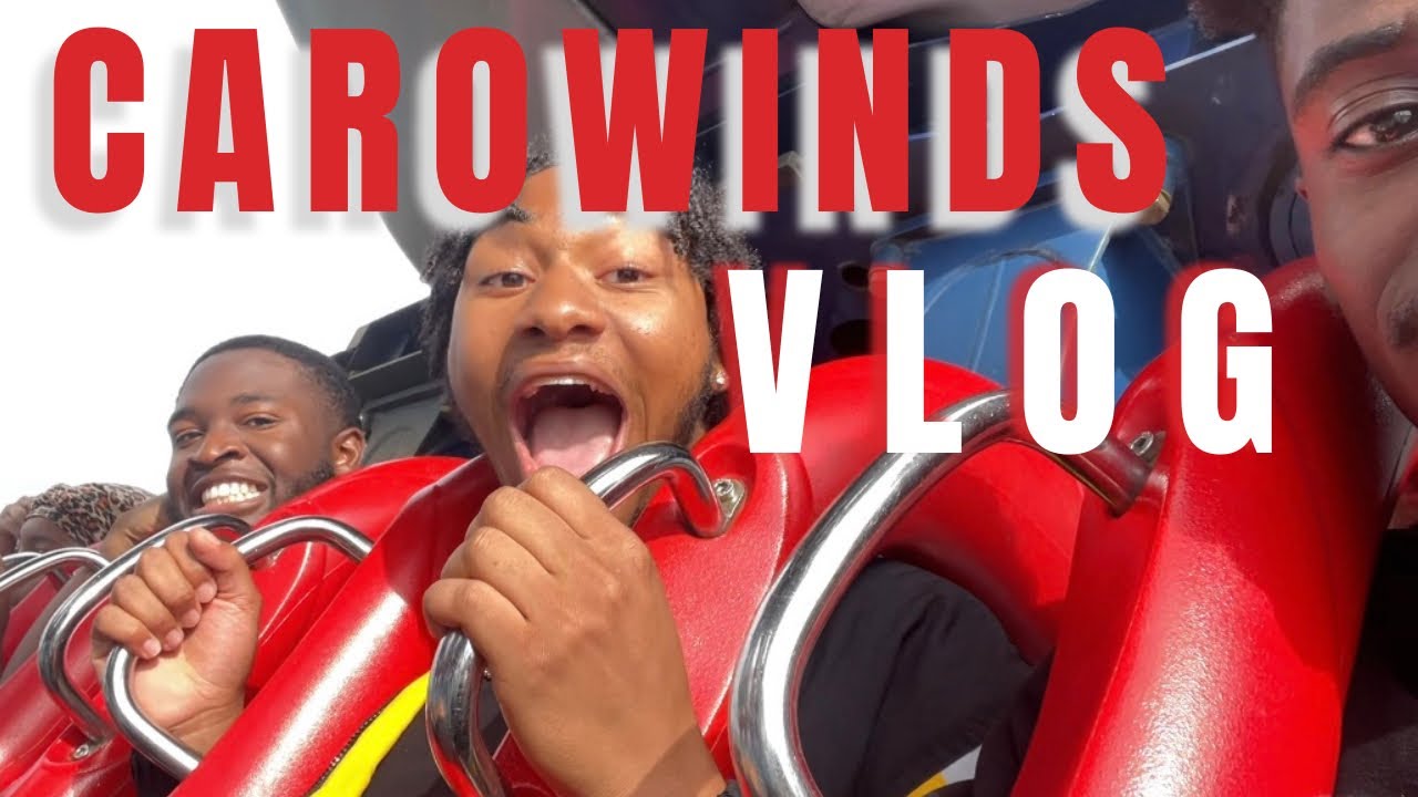 Almost Dropped My Phone On A Roller Coaster 🎢 || Carowinds Vlog