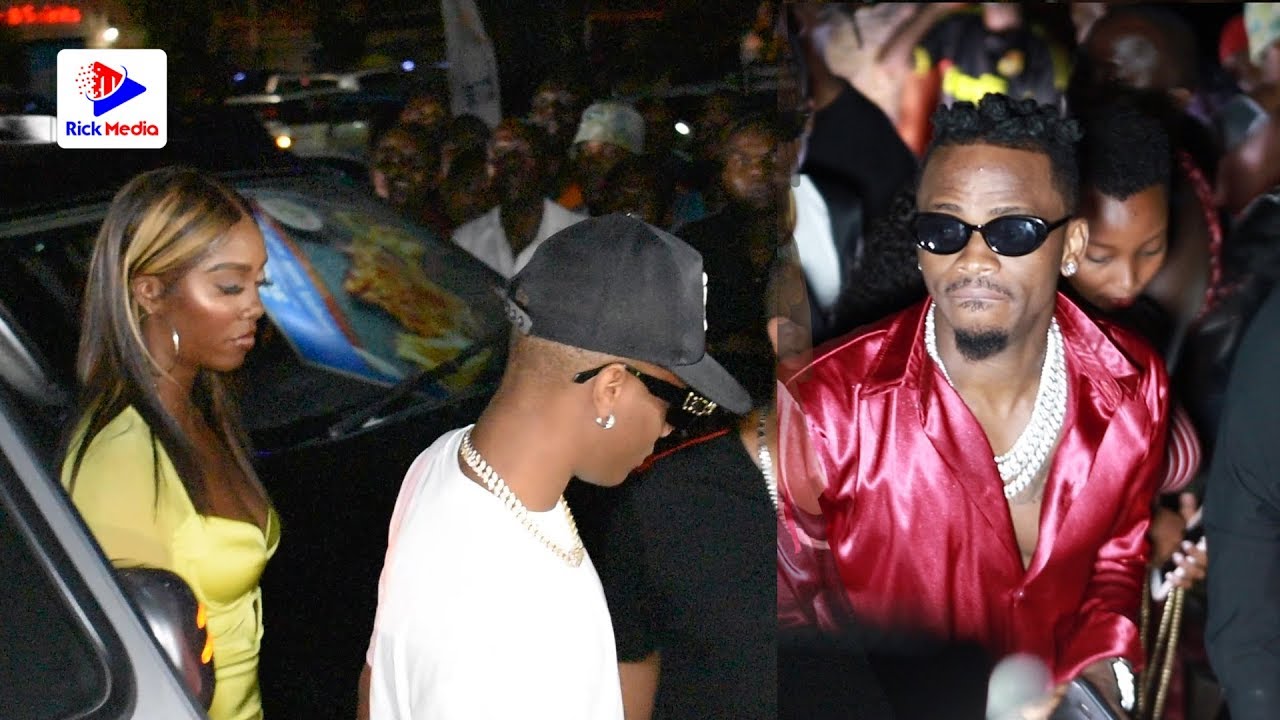 DIAMOND, WIZKID, TIWA SAVAGE walivyoingia kwenye AFTER PARTY ELEMENT