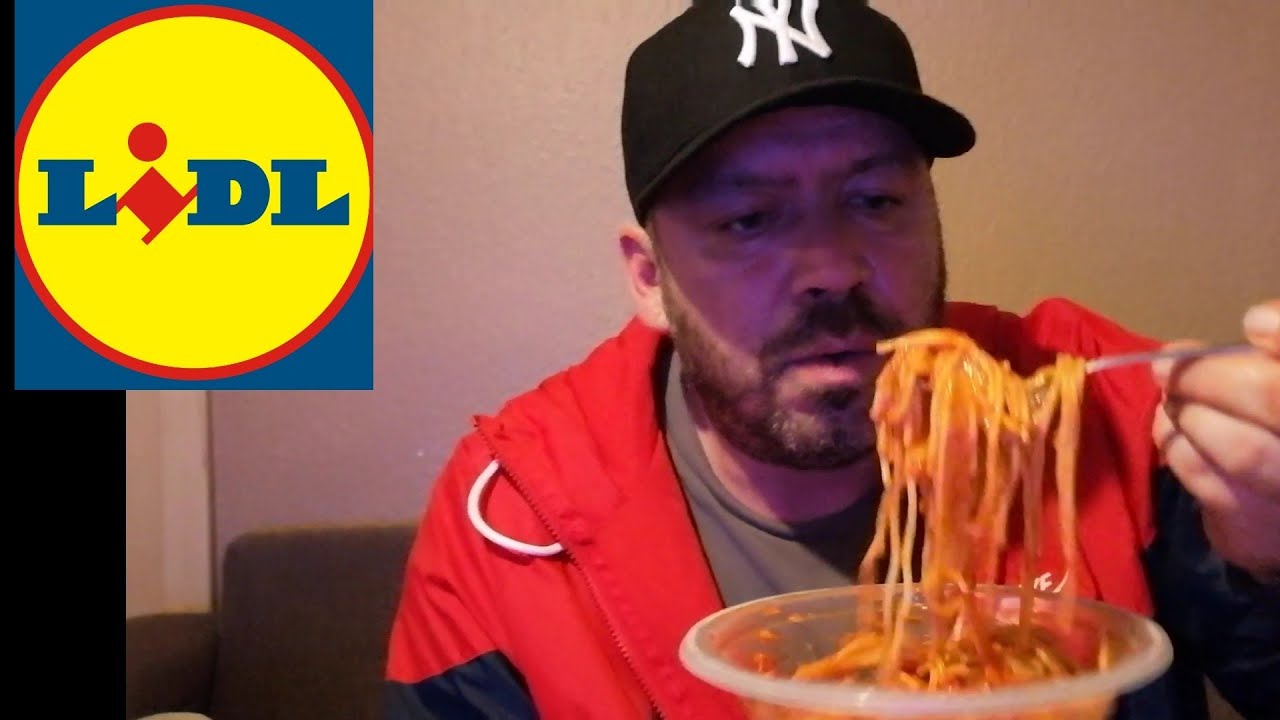 [MUKBANG STYLE] PASTA BOWL SPAGETTI VON LIDL.