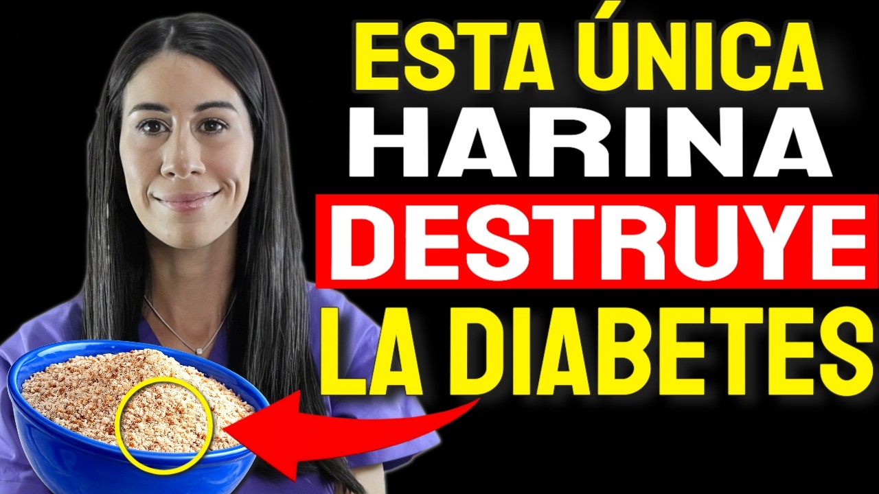 Las 5 Harinas más Saludables para CONTROLAR Diabetes, Hígado Graso y Obesidad