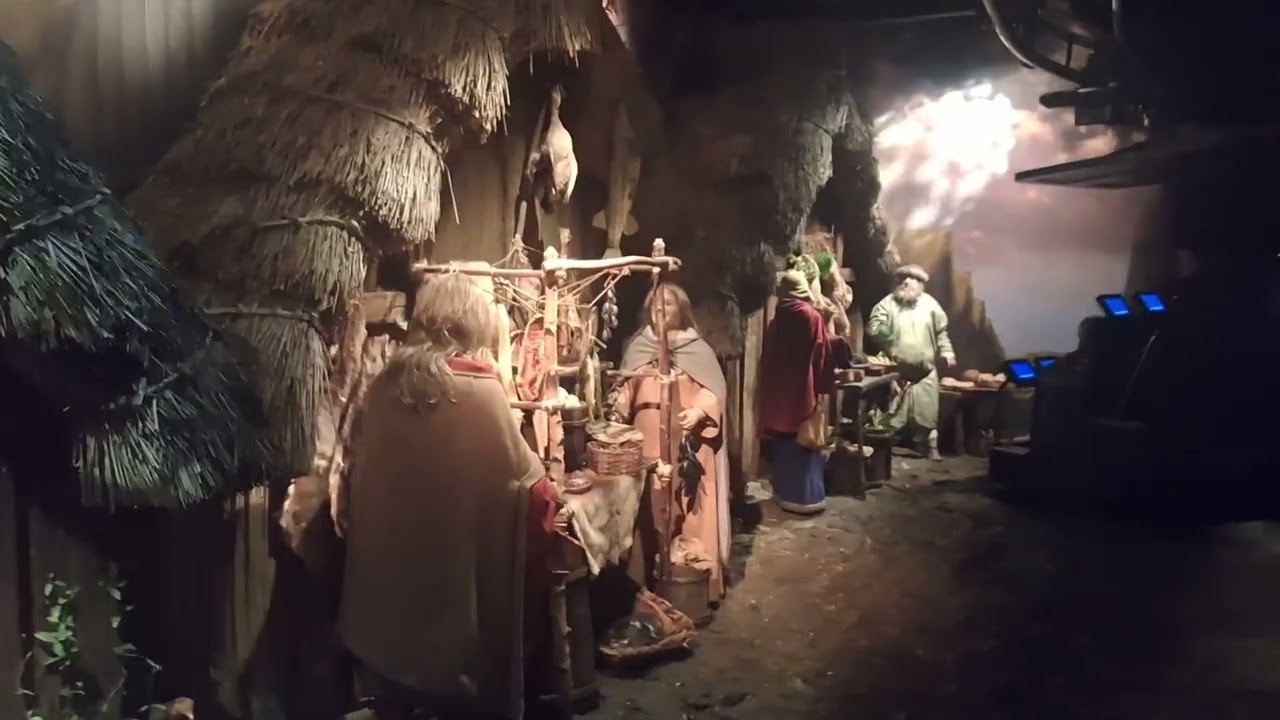 Touring the Jorvik Viking Centre York UK