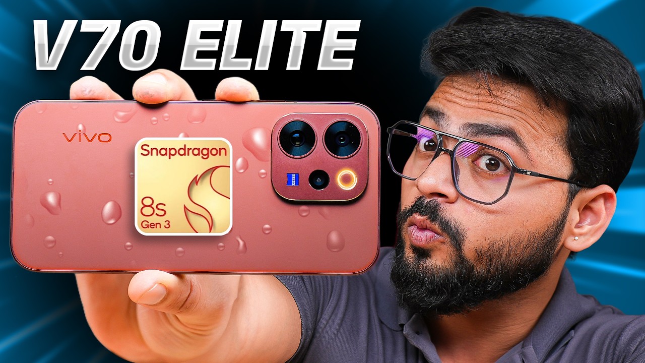 vivo V70 Elite First Look 🚀 | Zeiss 50MP + IP69 💦 | Snapdragon 8s Gen 3 🔥