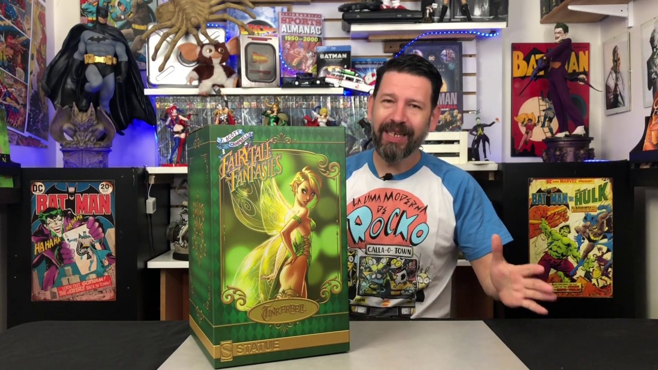Unboxing/Review Tinkerbell Statue by Sideshow Collectibles Fairytale Fantasies Collection