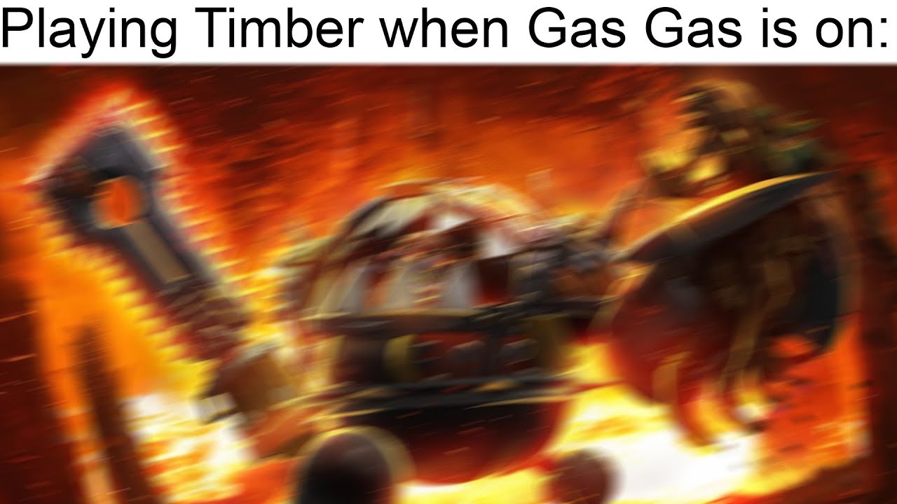 Gorgc's Heart Attack Game - Timbersaw with Gas Gas Gas