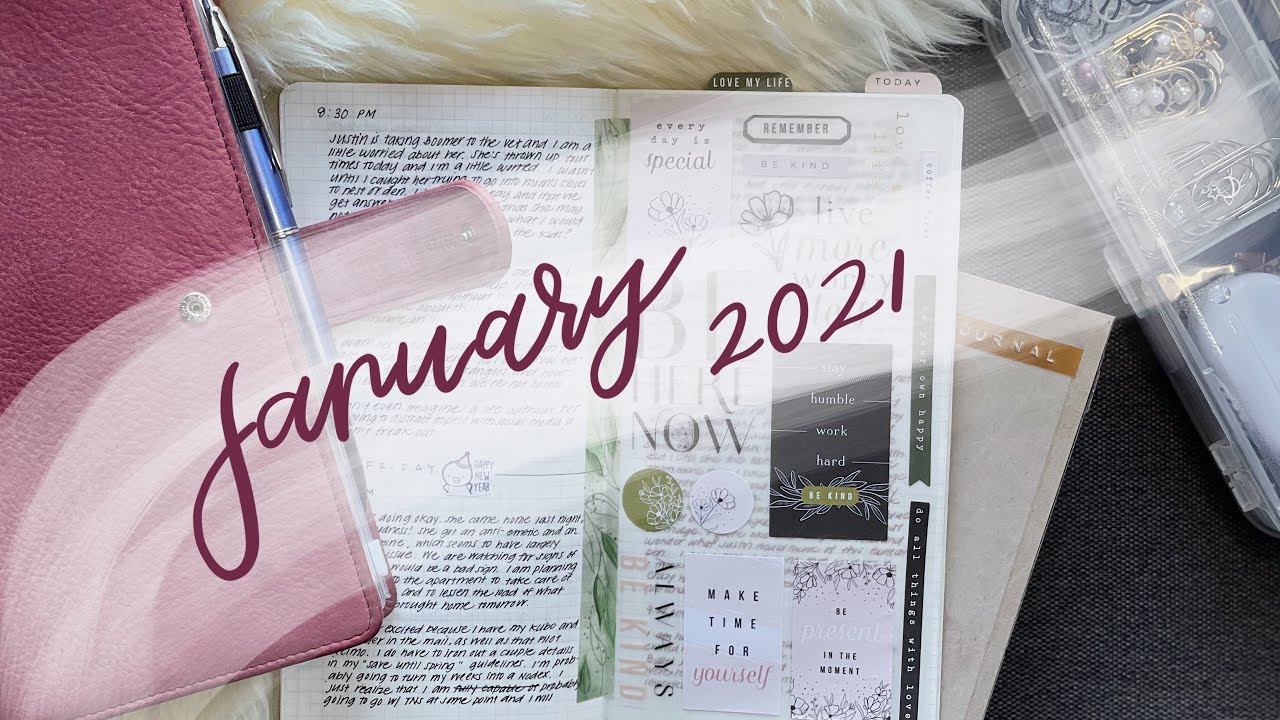 January 2021 | Flip through of my first month in a Standard TN