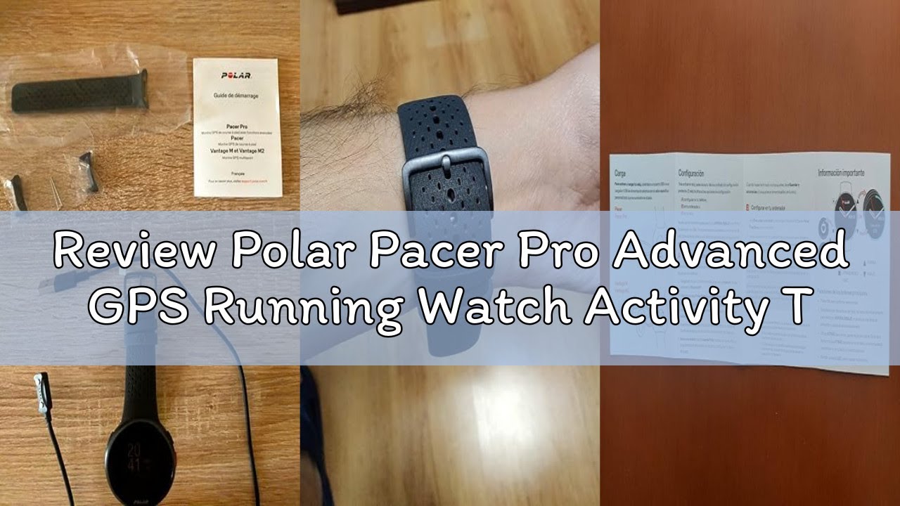 Review Polar Pacer Pro Advanced GPS Running Watch Activity Tracker Carbon Grey