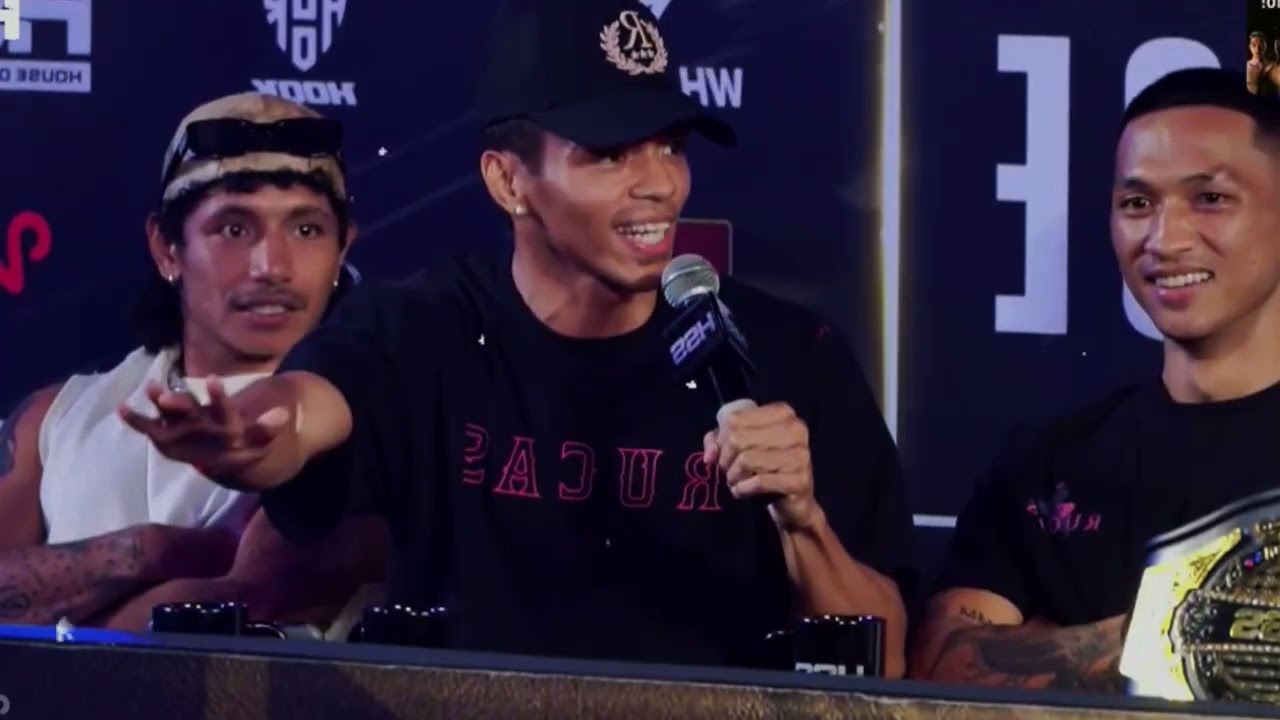 Press Conference Maint Event HSS 7 Paris Pernandes VS Rudy Golden Boy  | KKajhe VS Brian Lawitan
