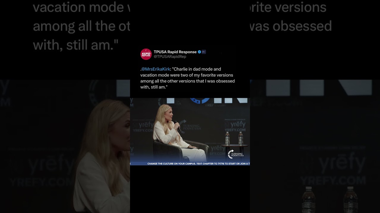 Эрика Кирк делится своими любимыми версиями Чарли.