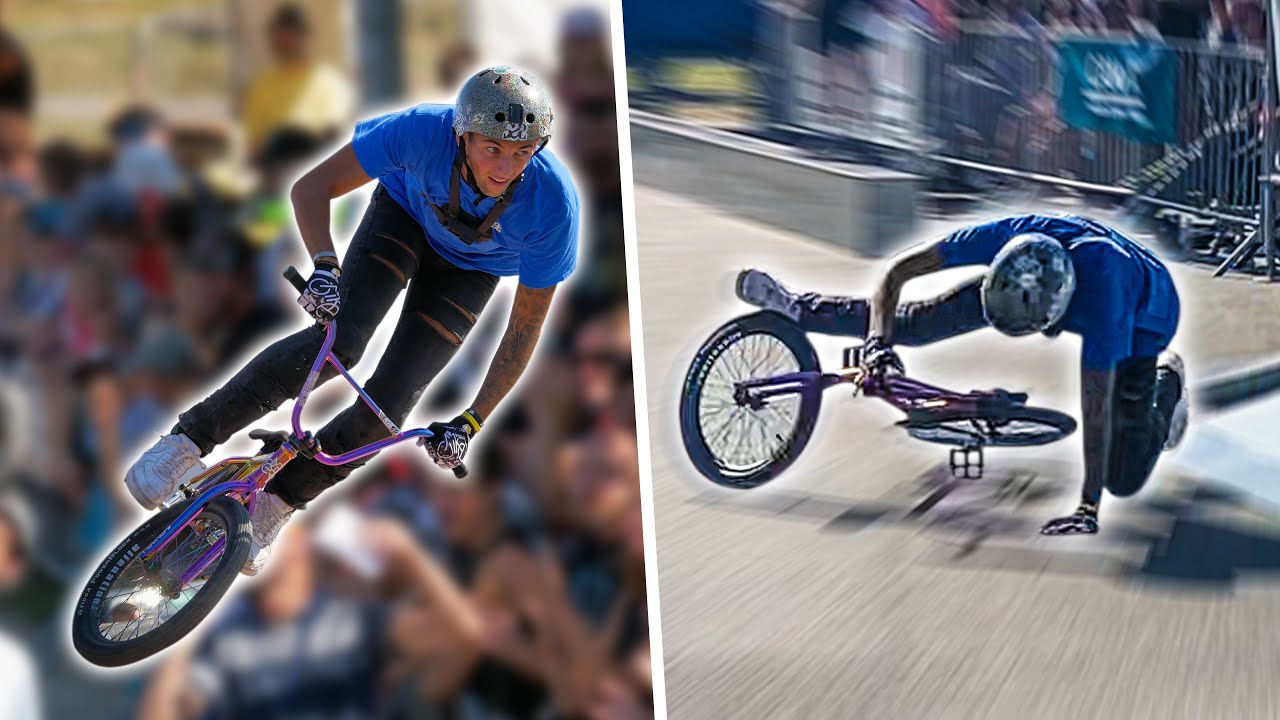 MA 1&Egrave;RE COMP&Eacute;TITION DE BMX TOURNE MAL !!
