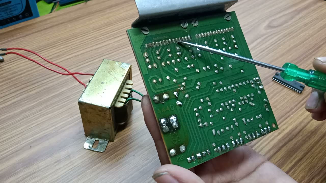LA 4440 IC Audio board connection details