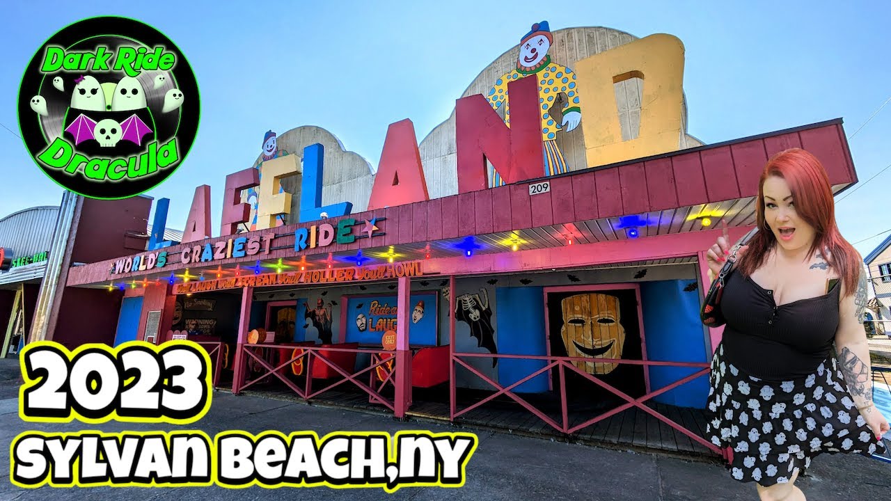 LAFFLAND - THE LAST ORIGINAL PRETZEL DARK RIDE - SYLVAN BEACH,NY 2023