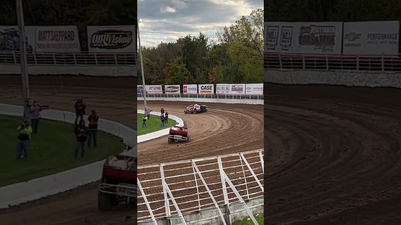 Oswego speedway super dirt week 2023. dirt cars! #super #dirtcar #modified #fun #viral