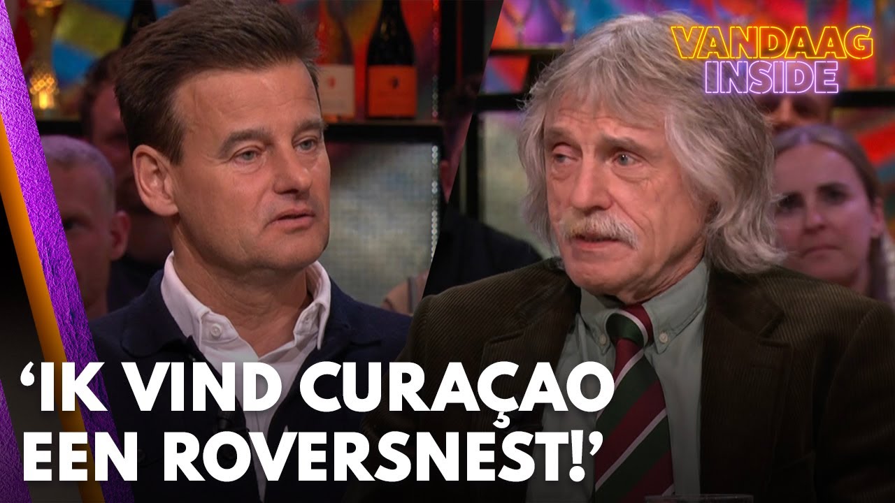 Johan wijst gratis reis naar Curaçao af – live op tv: 'Ik vind het een roversnest!'