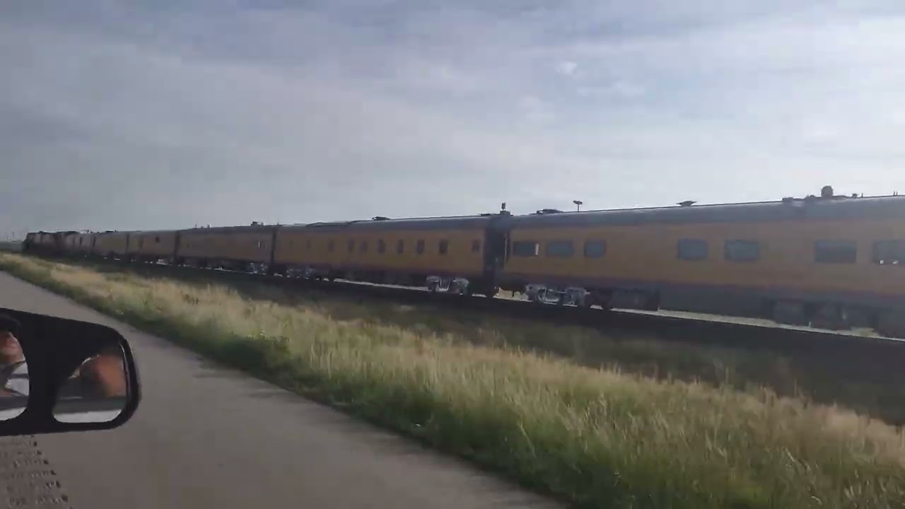 Big Boy 4014 & UP 1616 heading towards Greeley CO
