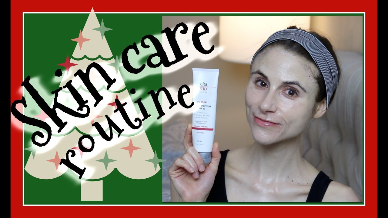 DERMATOLOGIST'S SKIN CARE ROUTINE FOR DAY & NIGHT: VLOGMAS DAY 4| DR DRAY