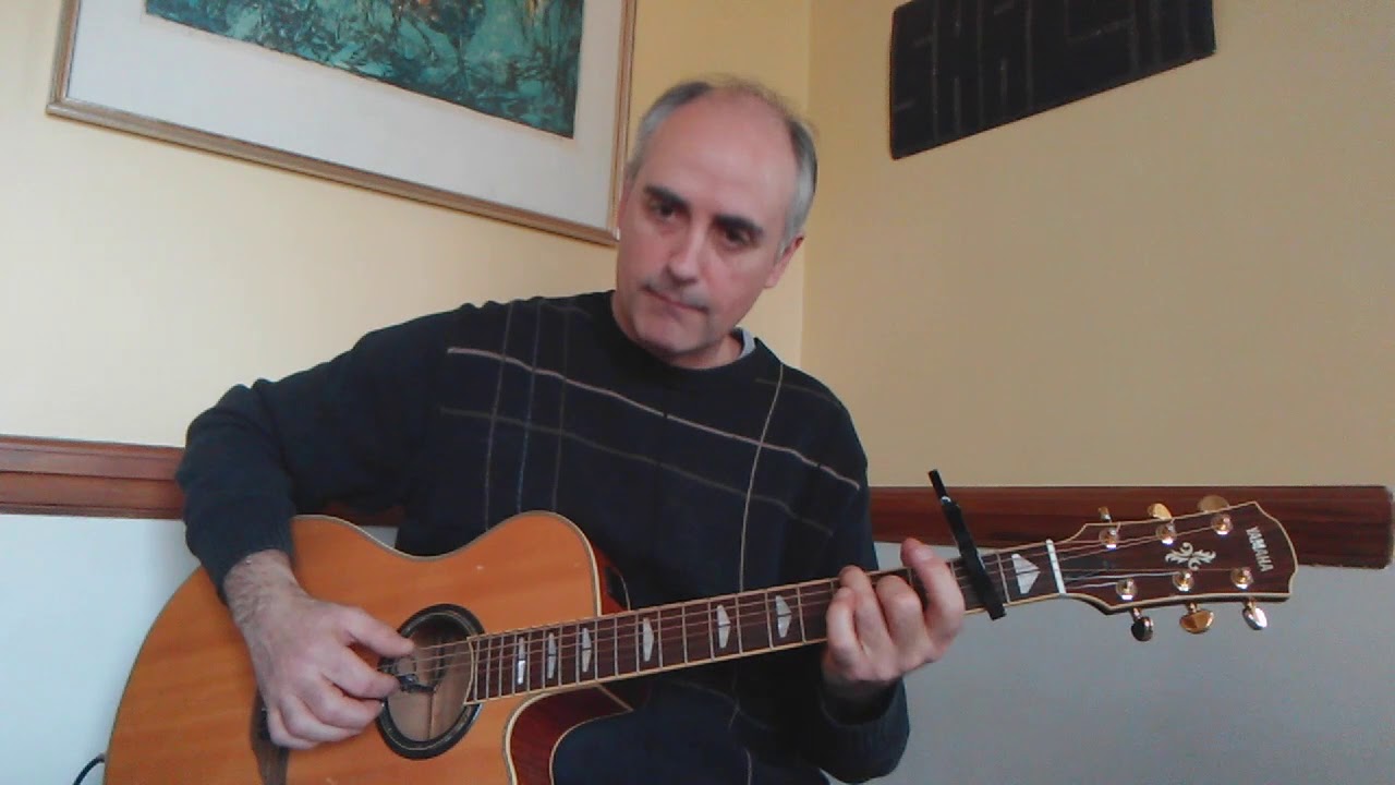Forever In Blue Jeans Cover (Instrumental Acoustic Guitar)