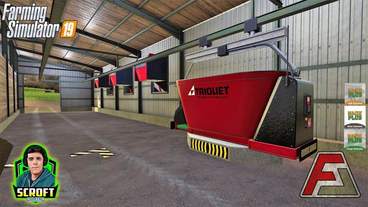 ROBOTIC FEEDER & REALISTIC SEEDS - FS19 Charwell the farming agency edition