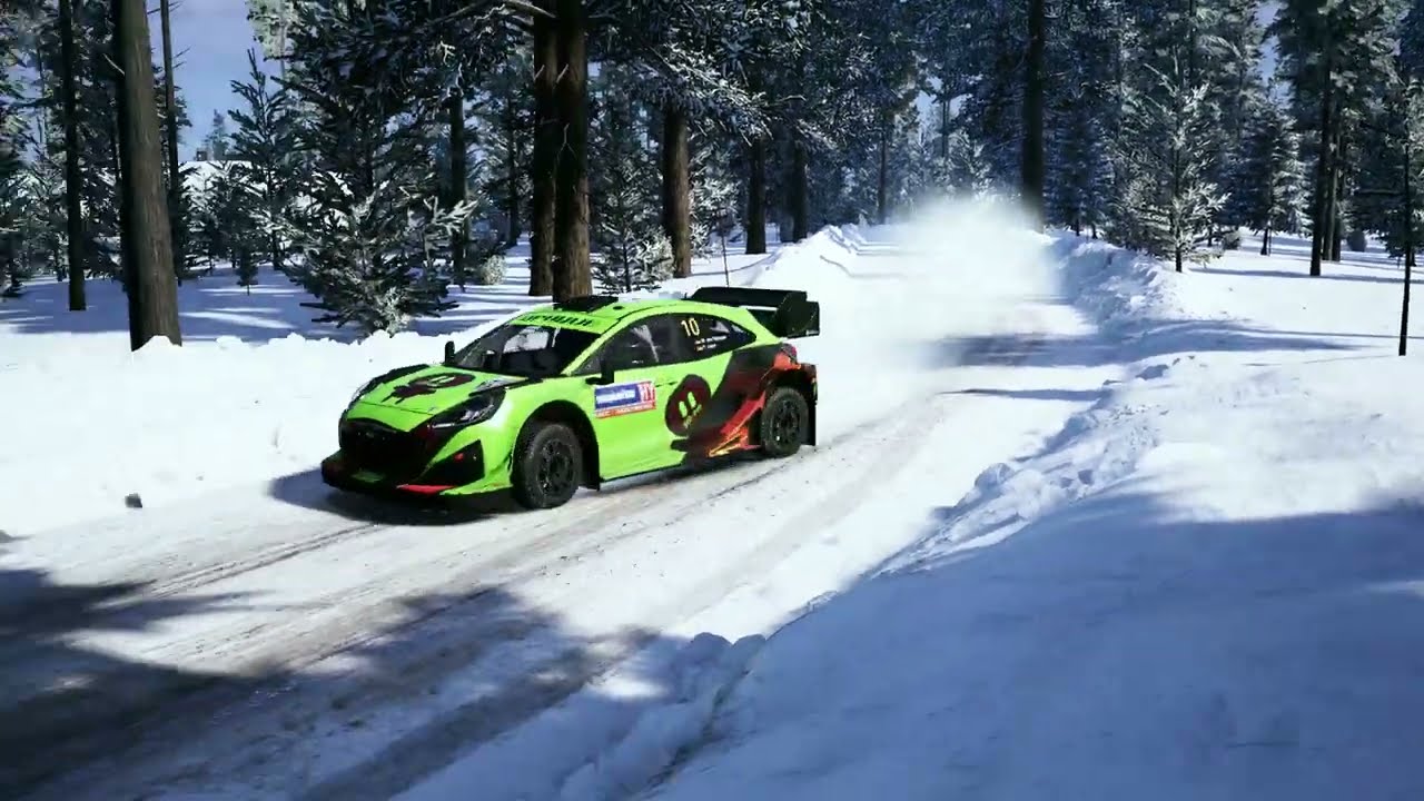 EA WRC - Rally Sweden with the Ford Puma Rally1 - Umea Sprint