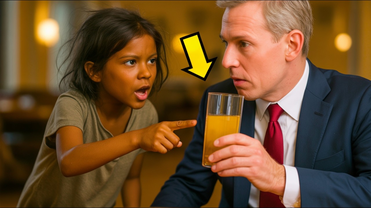 SIGNORE… LA DONNA DELLE PULIZIE HA MESSO QUALCOSA NEL SUO SUCCO… DICE LA MENDICANTE
