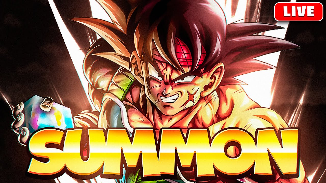 THE RIDICULOUS LEGEND BARDOCK LIVE SUMMONS!!! (Dragon Ball Legends)