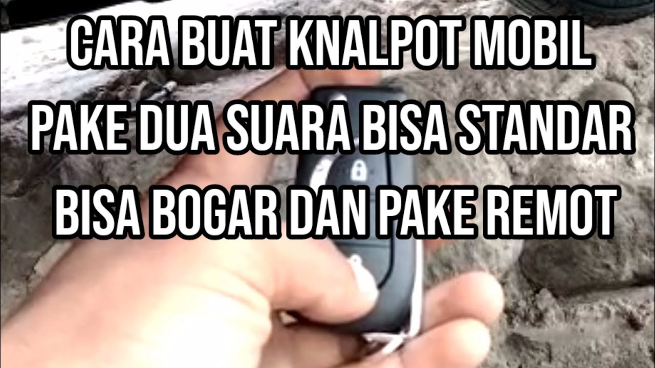 Cara buat kenalpot mobil dua suara bisa standar bisa bogor 🔥 part I