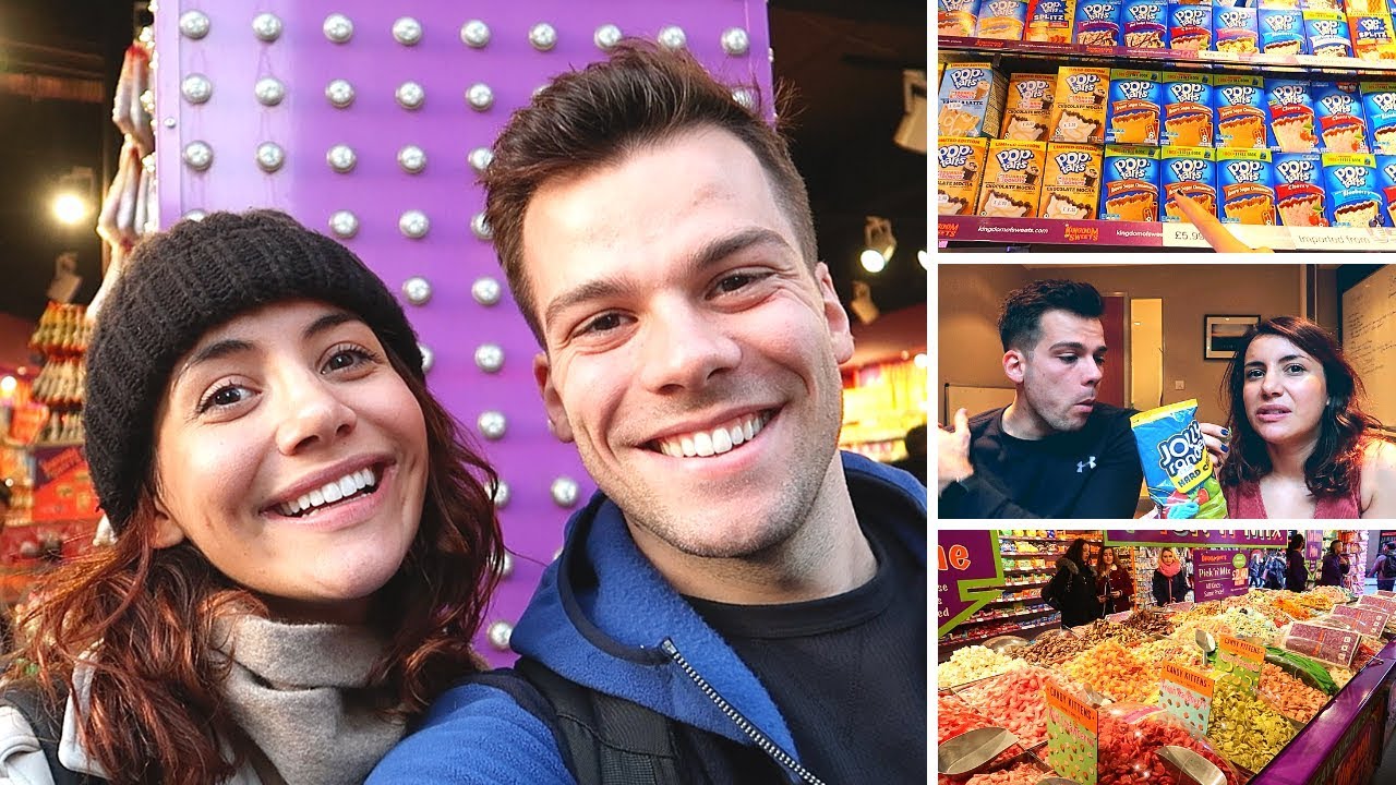 British People Try American Candy! + FREE GIVEAWAY!