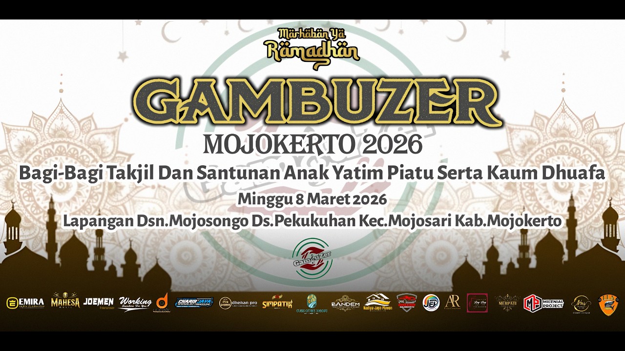 🔴 LIVE STREAMING GAMBUZER MOJOKERTO 2026