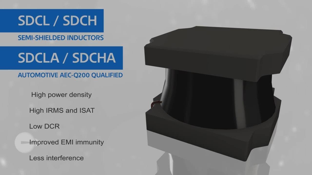 What are semi-shielded inductors?