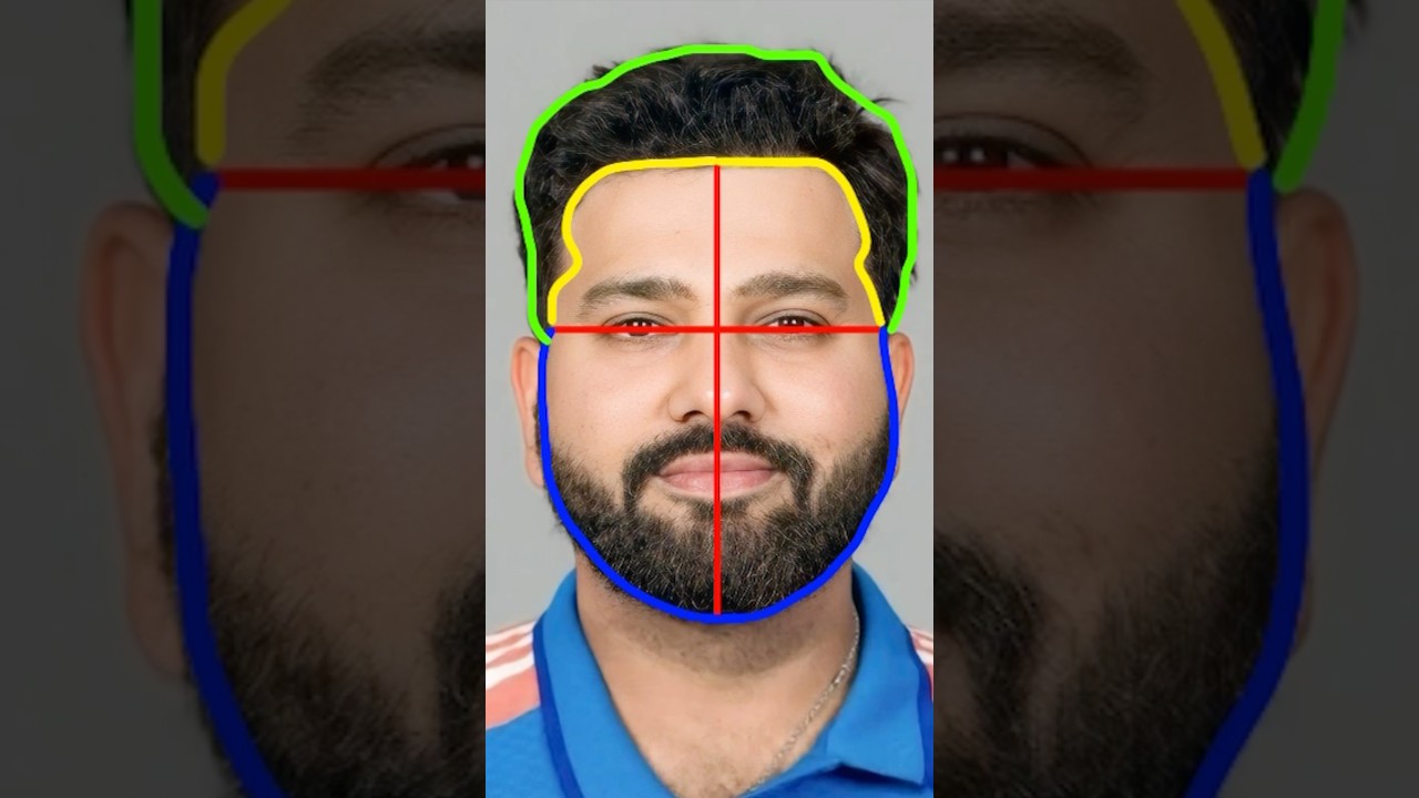 How to draw Rohit Sharma 💪🏽🇮🇳 #shorts #rohitsharma #howtodraw #cricket #indvsnz