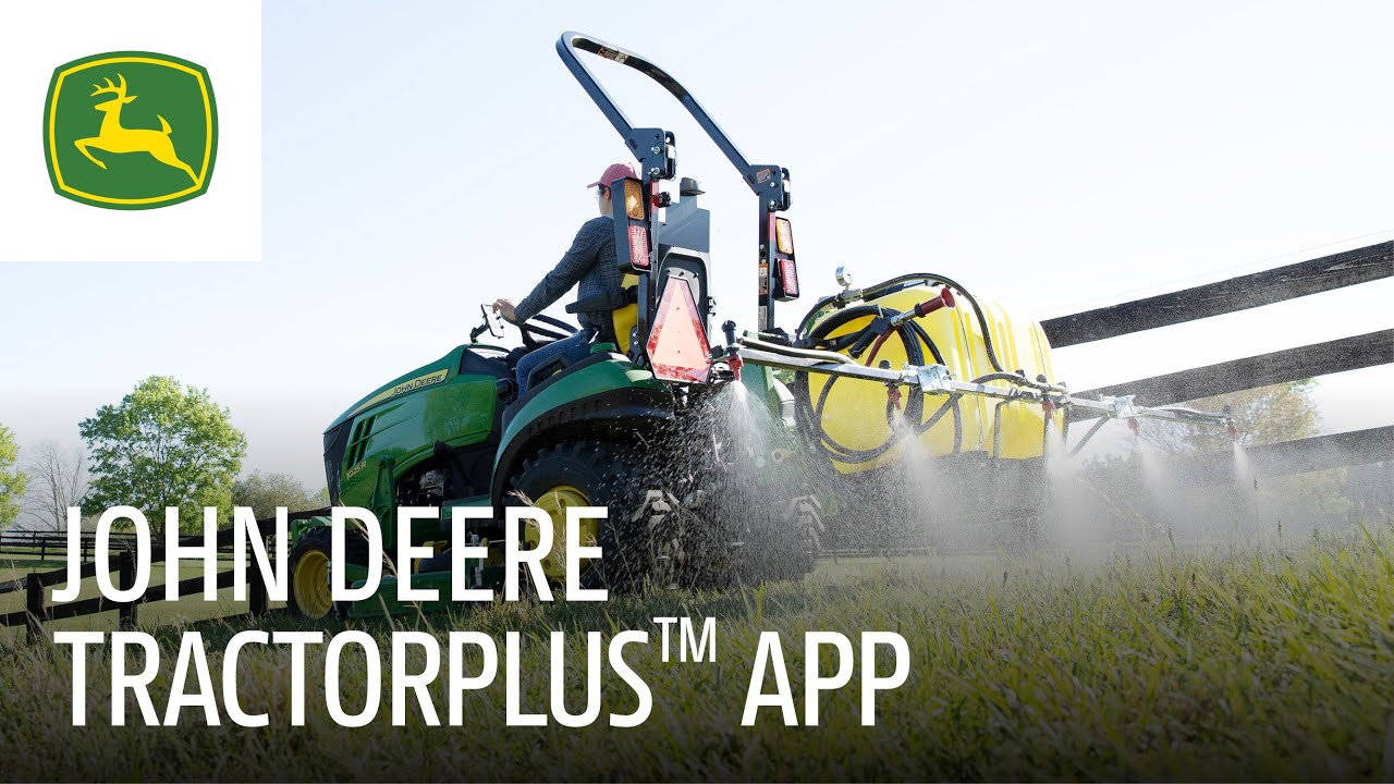 GPS Sprayer Function | John Deere TractorPlus™ App