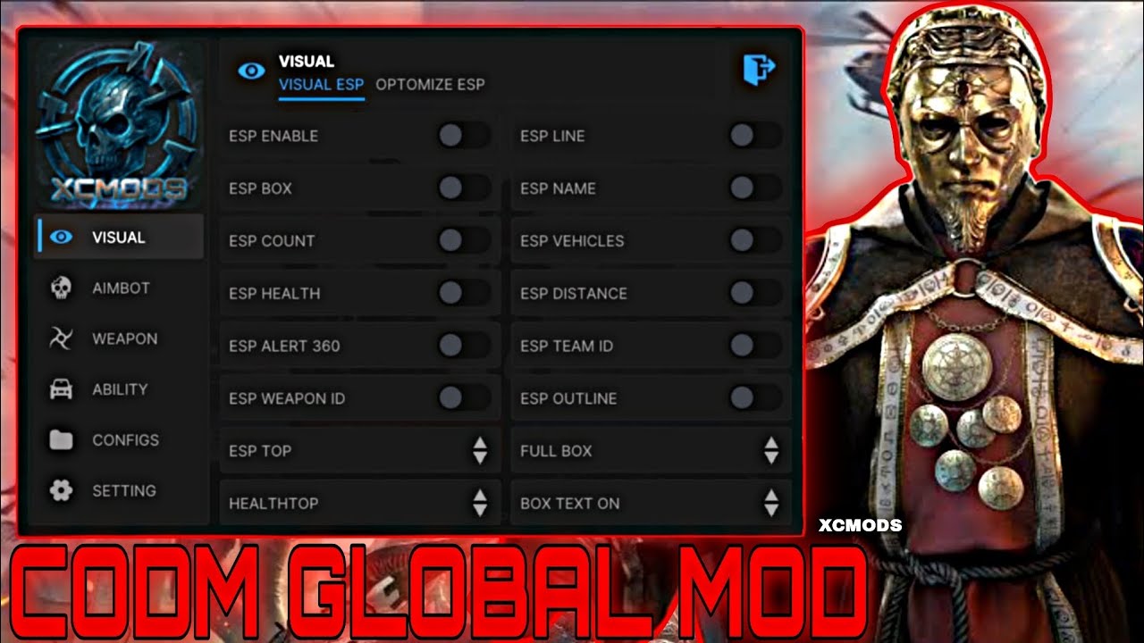 VIP CODM GLOBAL MOD | 1.6.53 UPDATED 2026 NO BAN GLOBAL | MOD MENU  & (CALL OF DUTY MOBILE) 