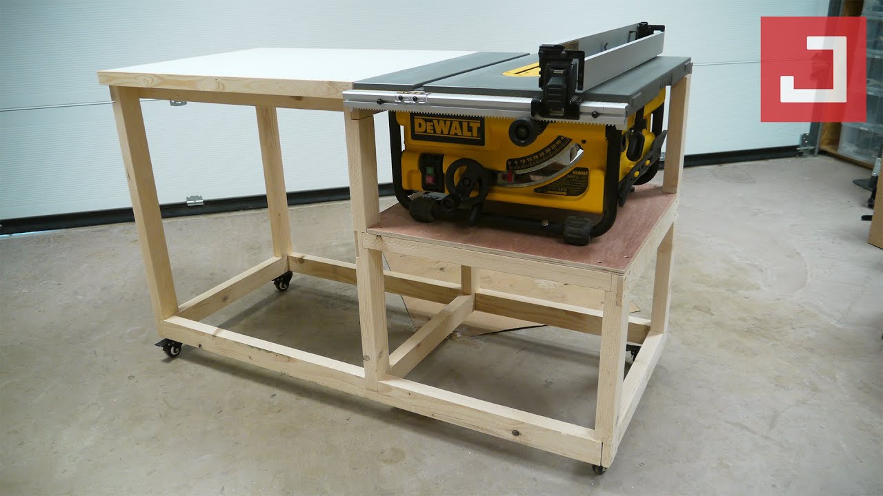 Fabrication d'un établi mobile polyvalent / EP01 - Dewalt DW745