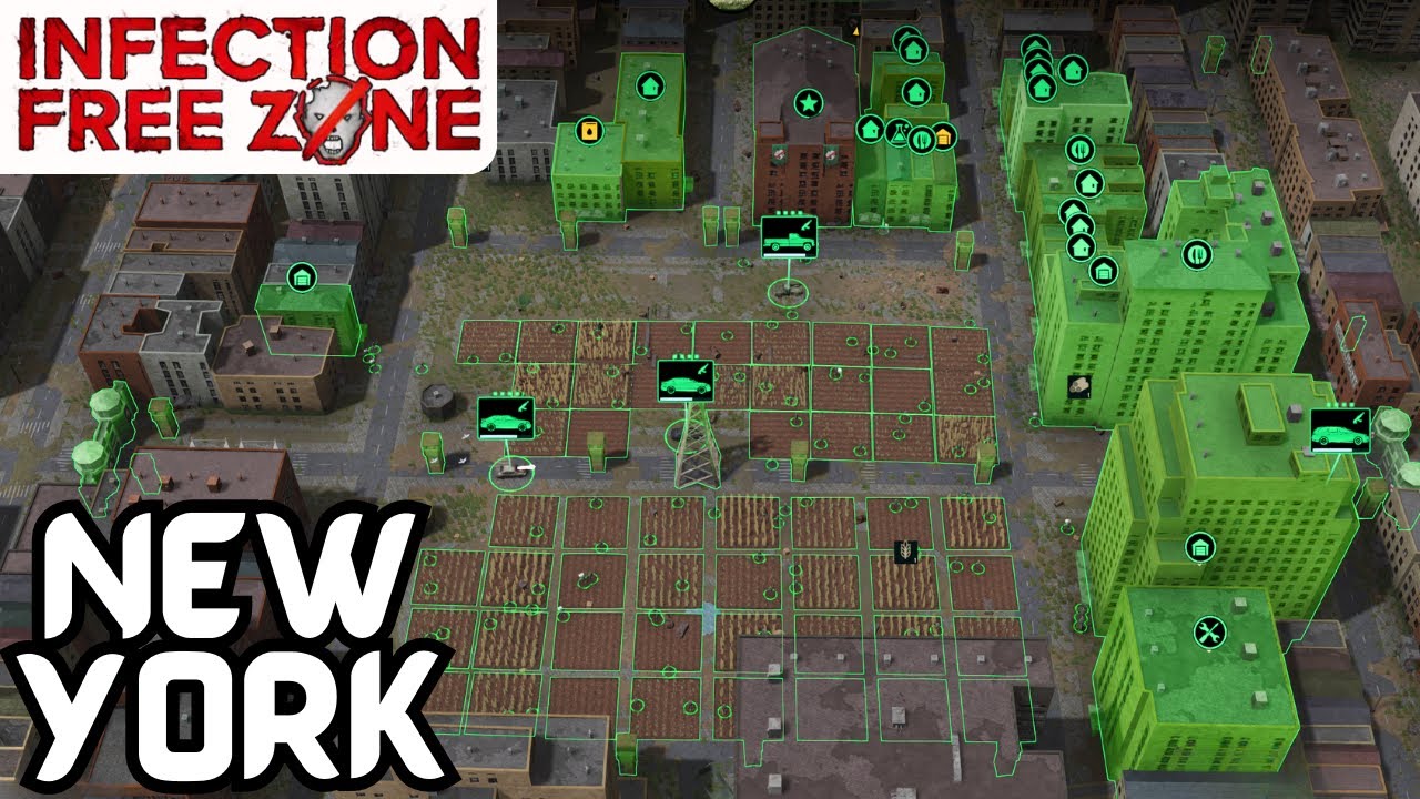 Infection Free Zone - New York Gameplay - 60 DAYS (No Commentary)