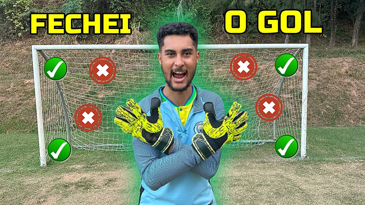 VIREI GOLEIRO POR UM DIA! SÓ DEFESAS DIFÍCEIS ‹ Hariston ›