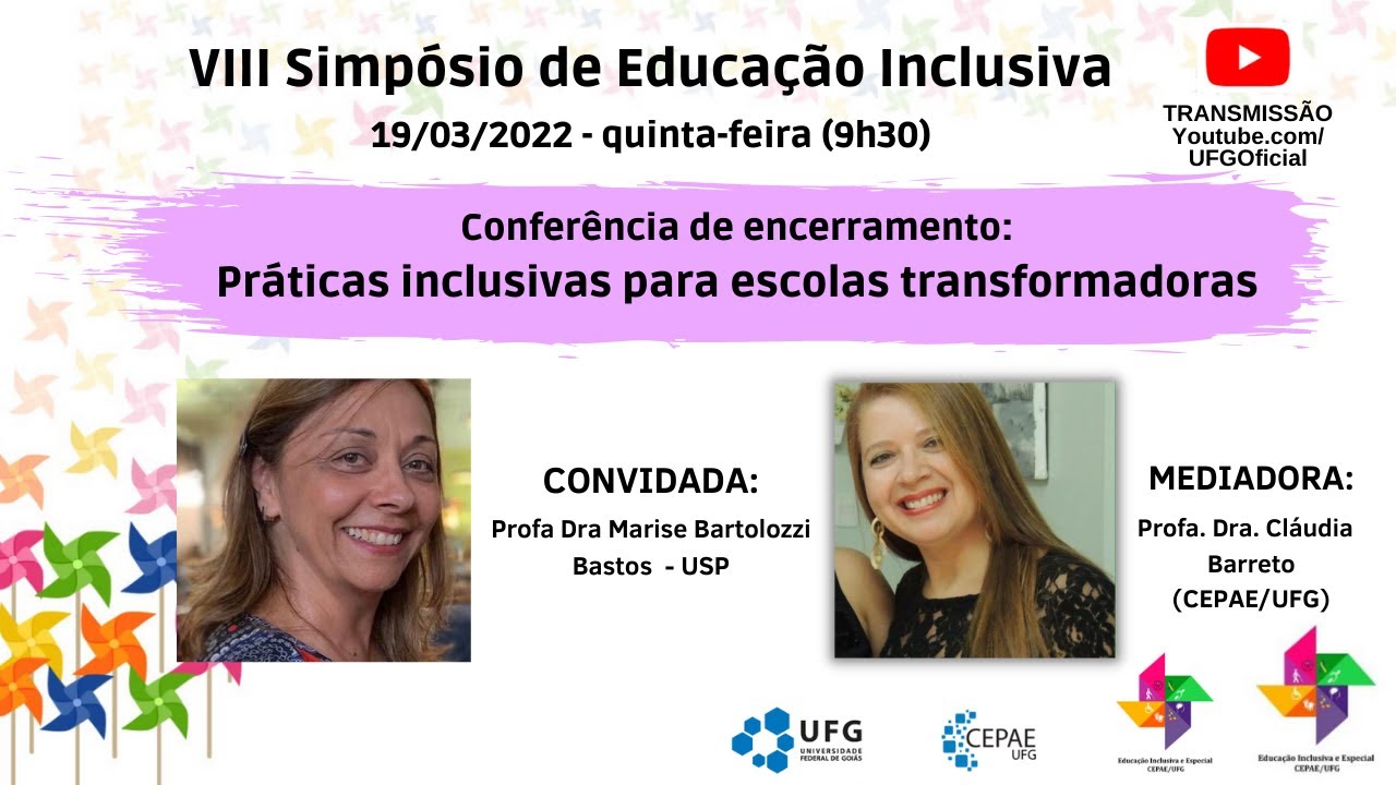 CONFERÊNCIA DE ENCERRAMENTO -  VIII Simpósio de Educação Inclusiva