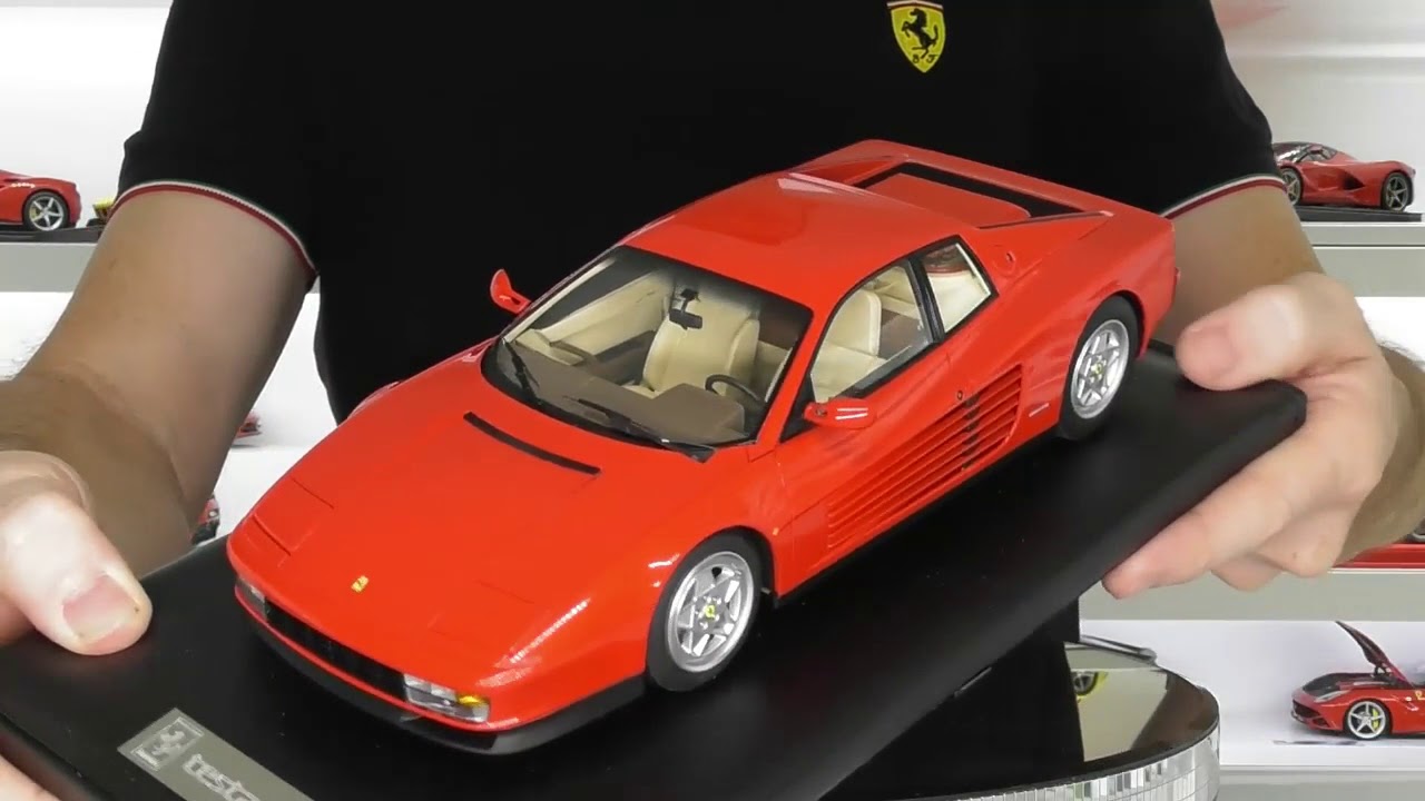 FERRARI TESTAROSSA by KYOSHO MODELS - Full Review