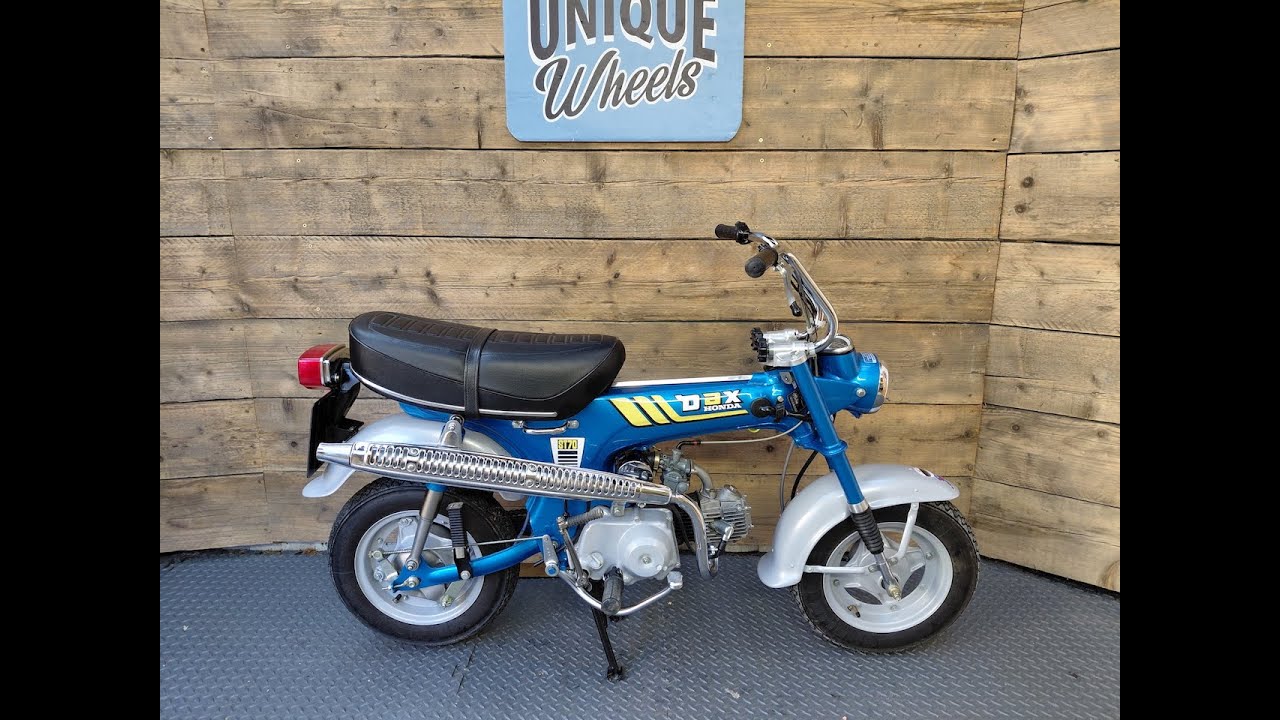 Honda Dax 70 1979 Professional Restoration Huge fun For Sale Unique Wheels #hondadax