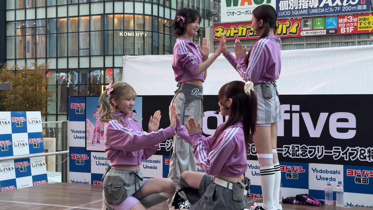 @​onefive 大阪「KIBIDANGO」フリーライブ②部 4K 60fps  #onefive #KIBIDANGO #DOHYOH