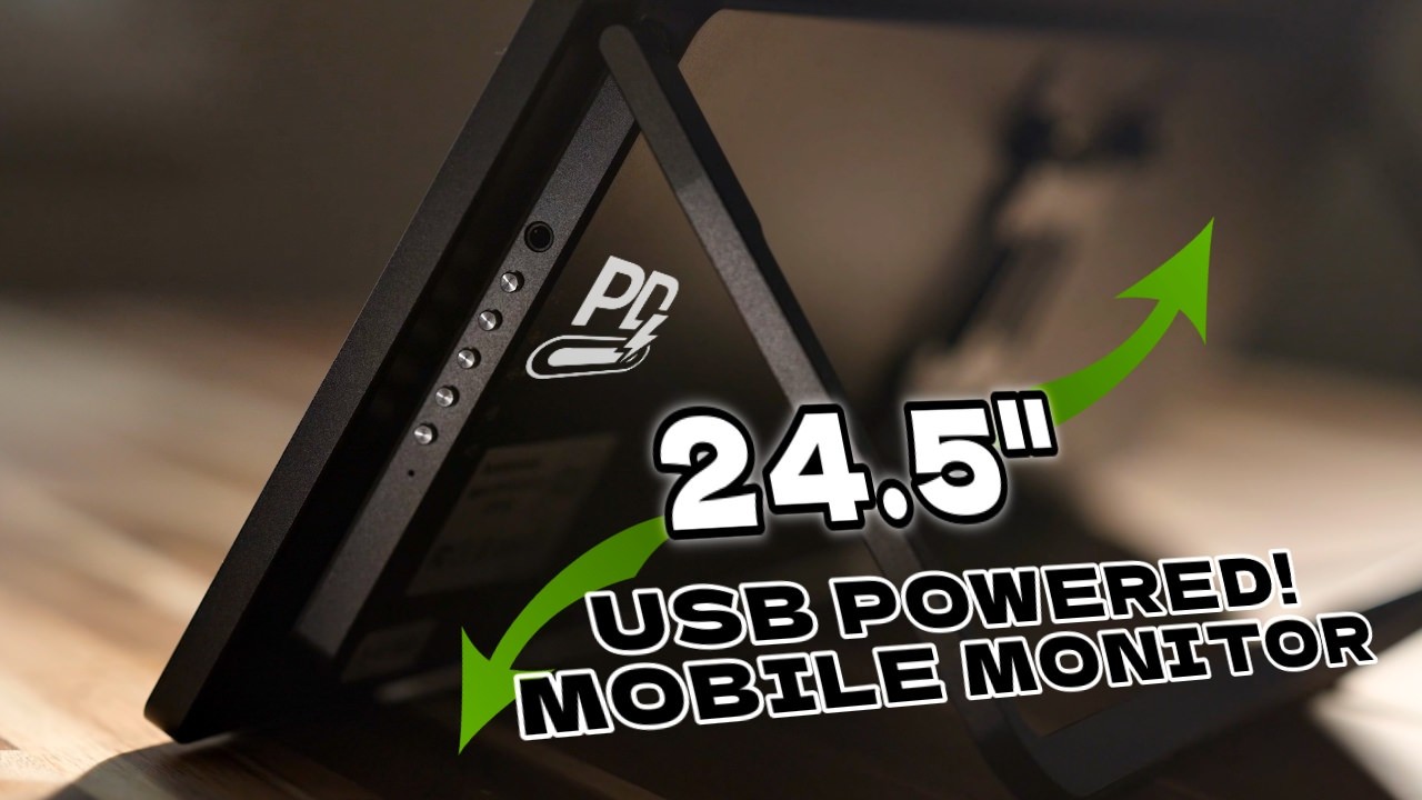 A Mobile Monitor That Doesn't Suck - UPERFECT UMax 24 Touch Review