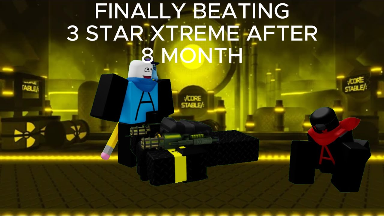 Beating 3 star xtreme (the battle brick)