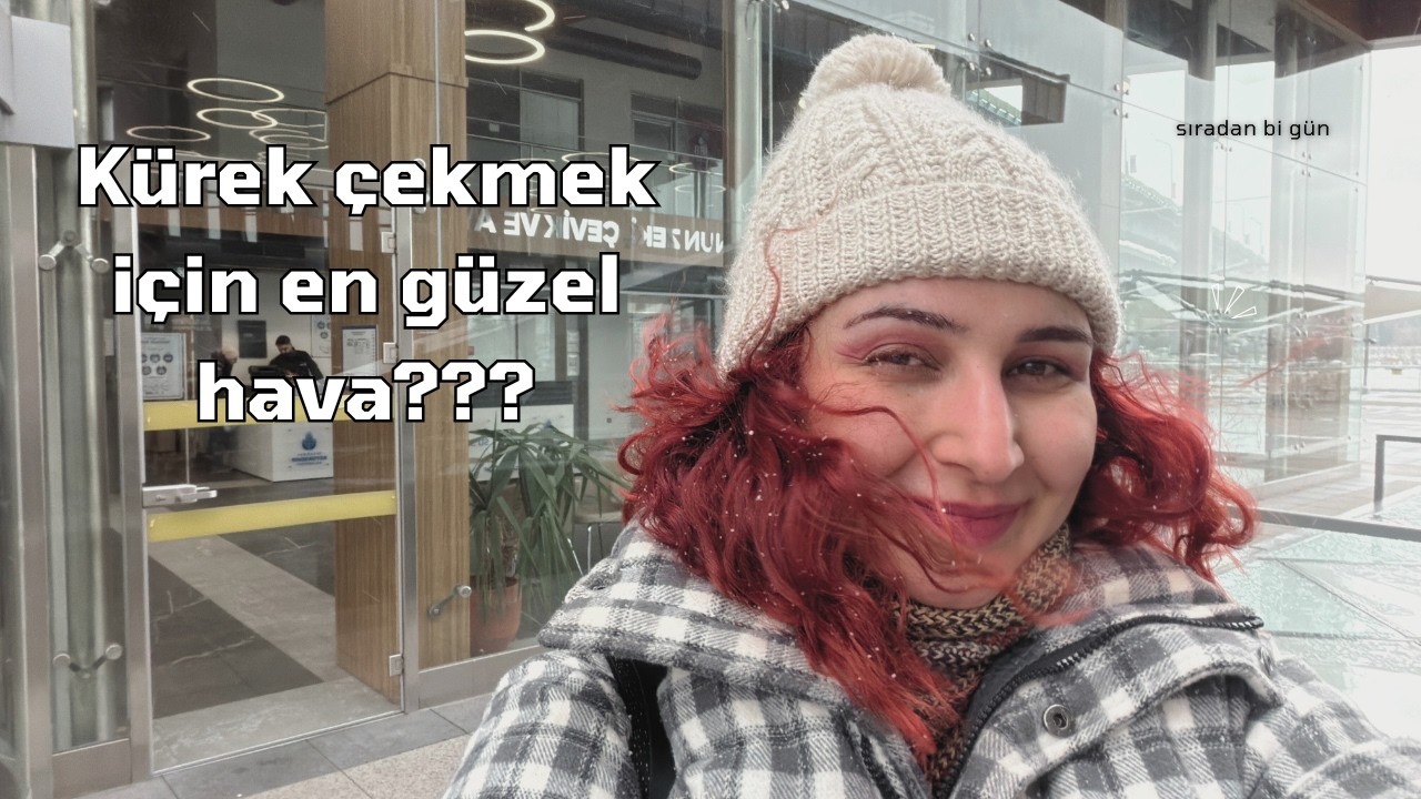 Karlı bir gün (kürek çekmeye gittim)