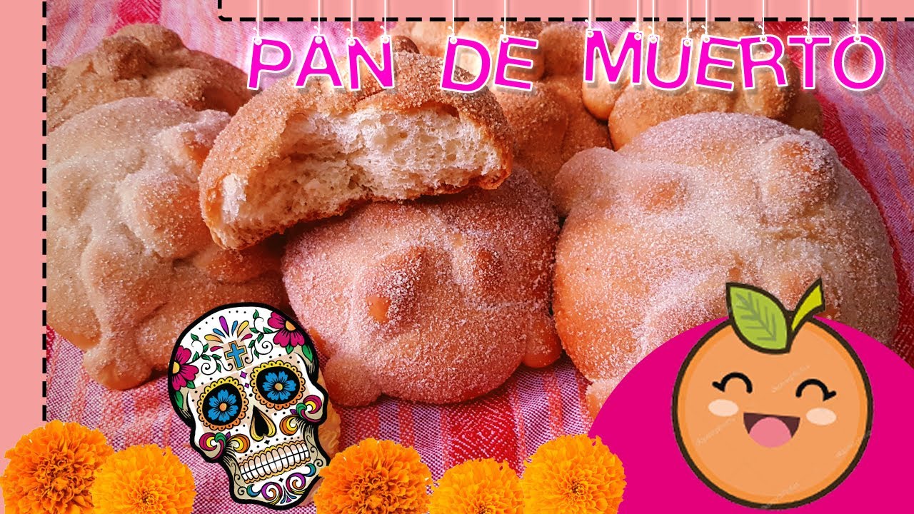 ¿Cómo hacer PAN DE MUERTO 💀 en BATIDORA? Delicioso y Esponjoso!!! 🍊 Receta Fácil | Panadería
