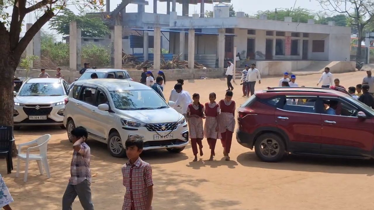 MLA, MP Ministers Visited our School || On self government day || SSNM ZPHS Raghunathapuram 