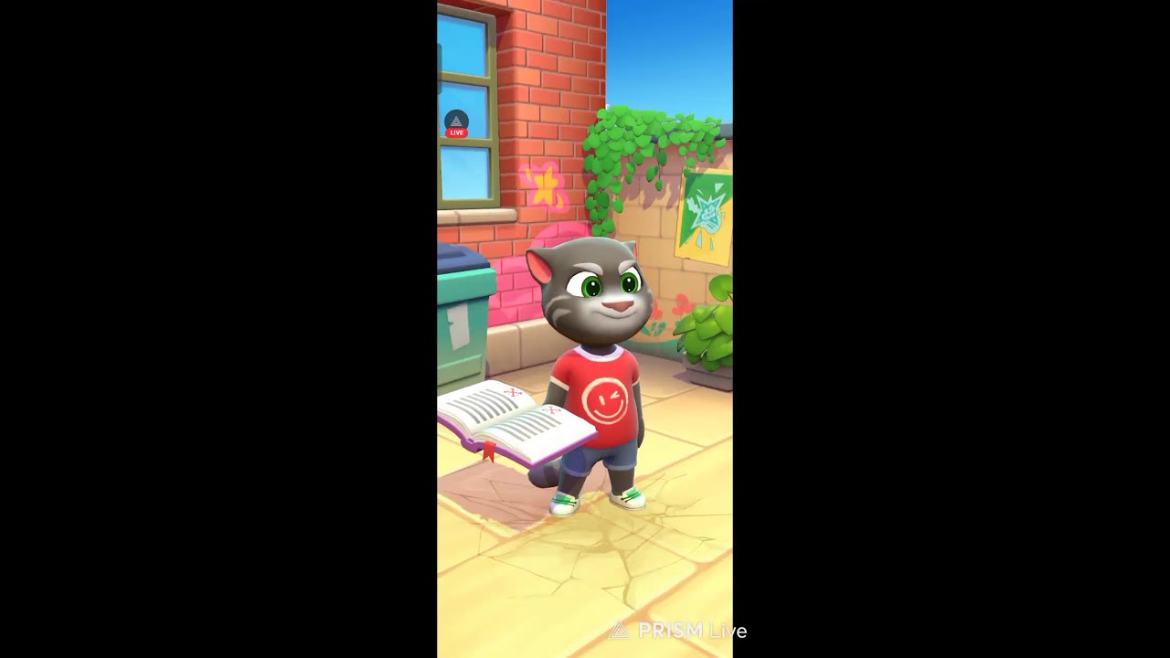 talking tom live #talkingtom #talkingtom2 #trending #live #funnycat #satisfying
