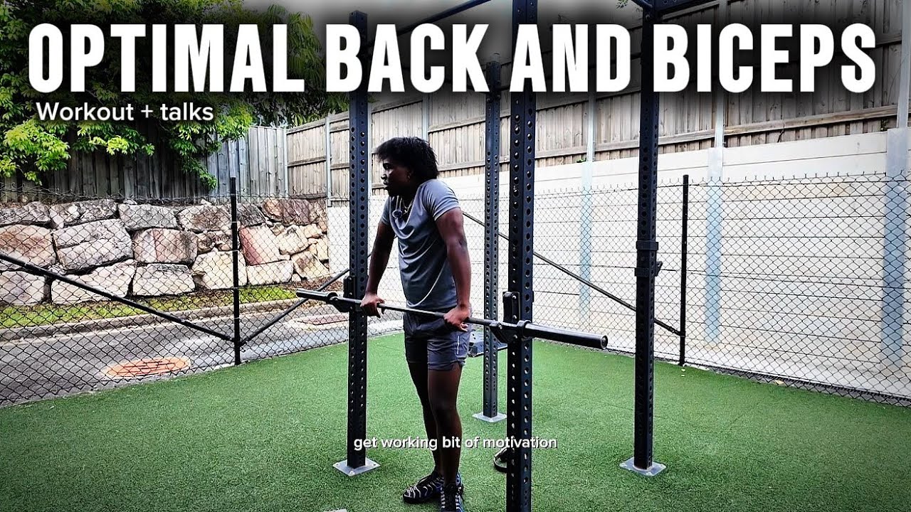 Optimal Back and Biceps workout at fitness cartel 